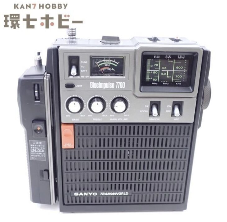 サンヨー ブルーインパルス 7700 RP7700 TA-77 ラジオ トランシーバー ジャンク