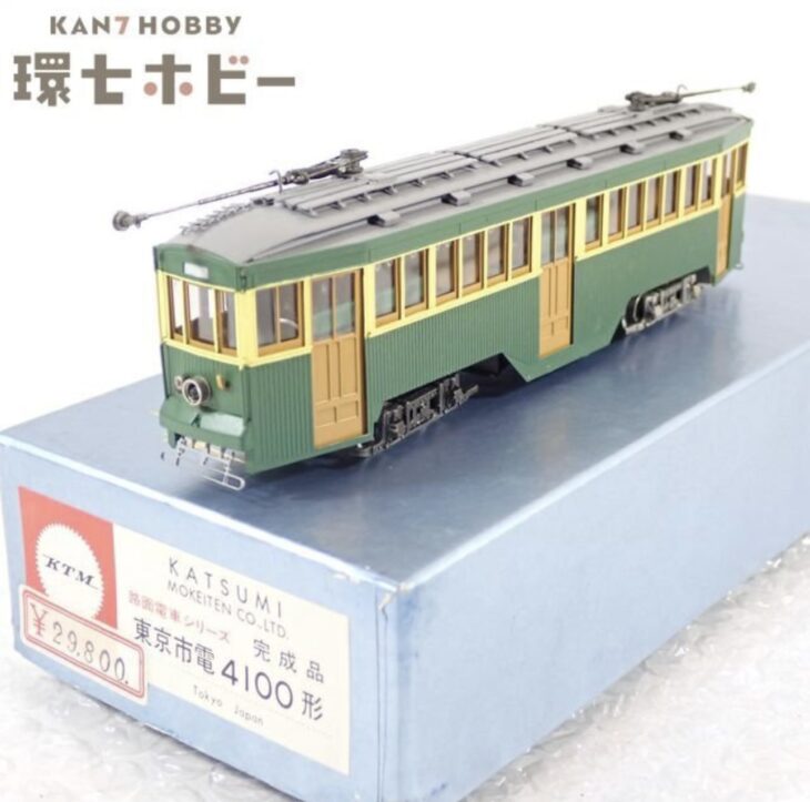 HOゲージ KTM カツミ 東京市電 4100形 完成品 鉄道模型