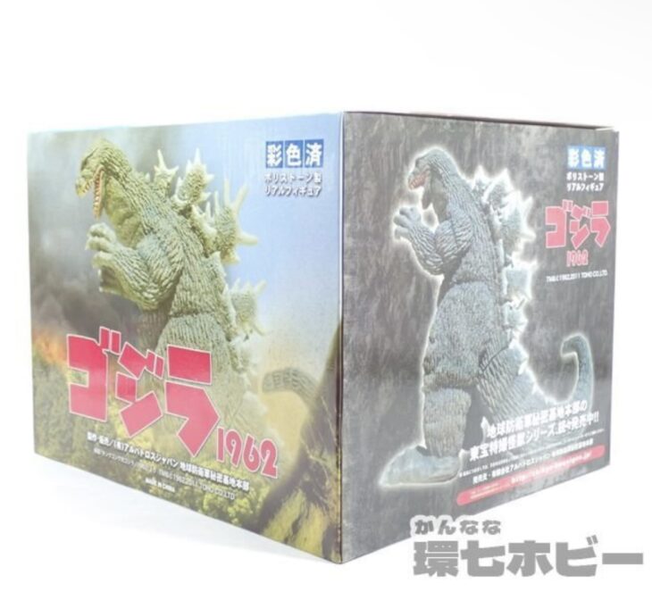 アルバトロスジャパン 地球防衛軍秘密基地本部 ゴジラ 1962 キングコングvsゴジラ ポリストーン製リアルフィギュア