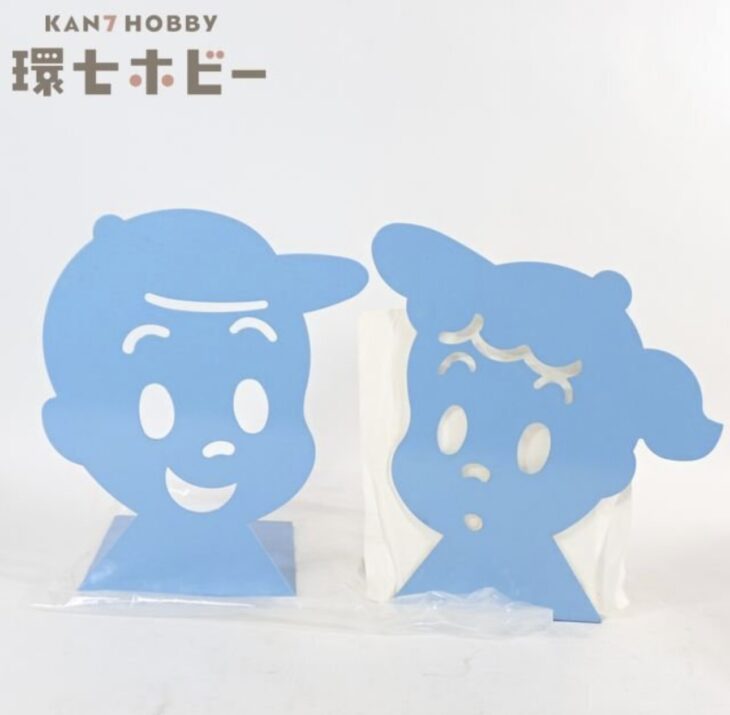 当時物 オサムグッズ ブックエンド 原田治 グリーン