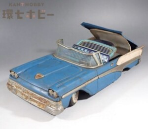 ヨネザワ ミニカー Ford 1958 Convertible フォード コンバーチブル 日本製 ブリキ ジャンク
