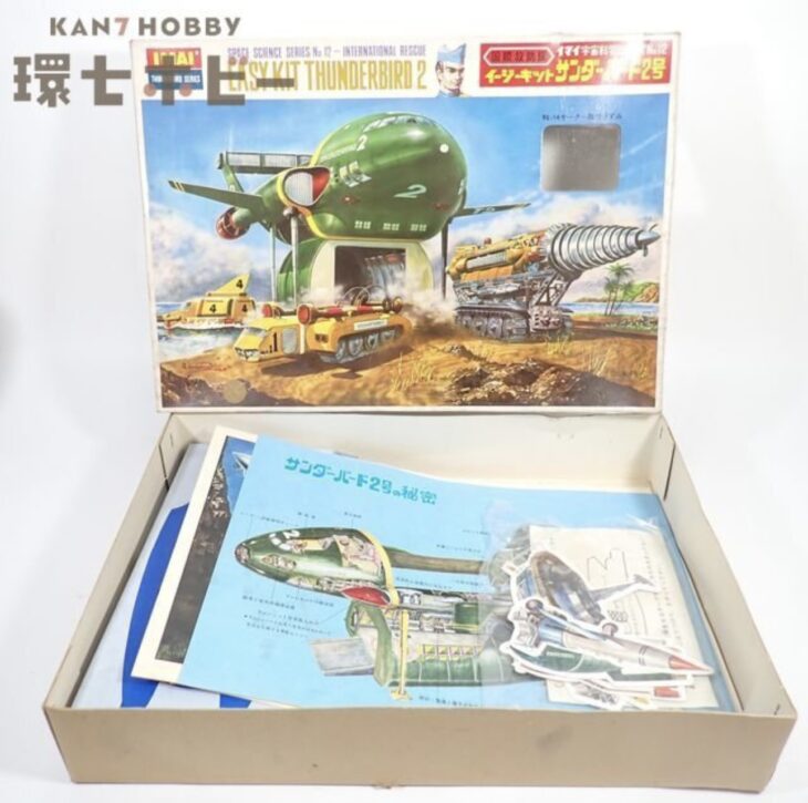 空箱・説明書のみ 旧イマイ サンダーバード 2号 プラモデル