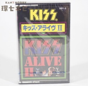 未開封 国内盤 ポリスター KISS キッス アライヴII カセットテープ