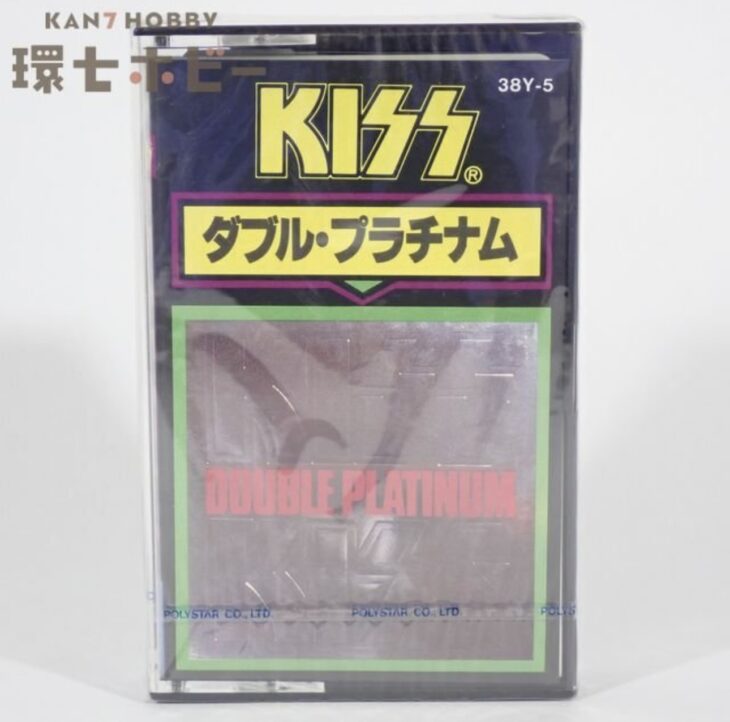 未開封 国内盤 ポリスター KISS キッス ダブル・プラチナム カセットテープ