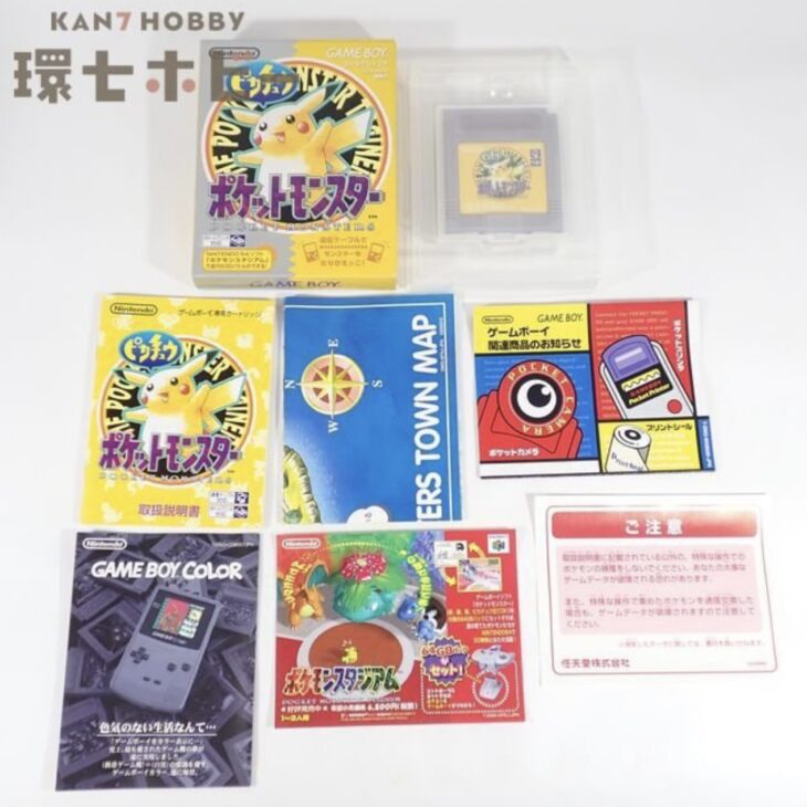 GB 任天堂 ポケットモンスター ピカチュウ ゲームボーイ ソフト 箱・説明書・有り