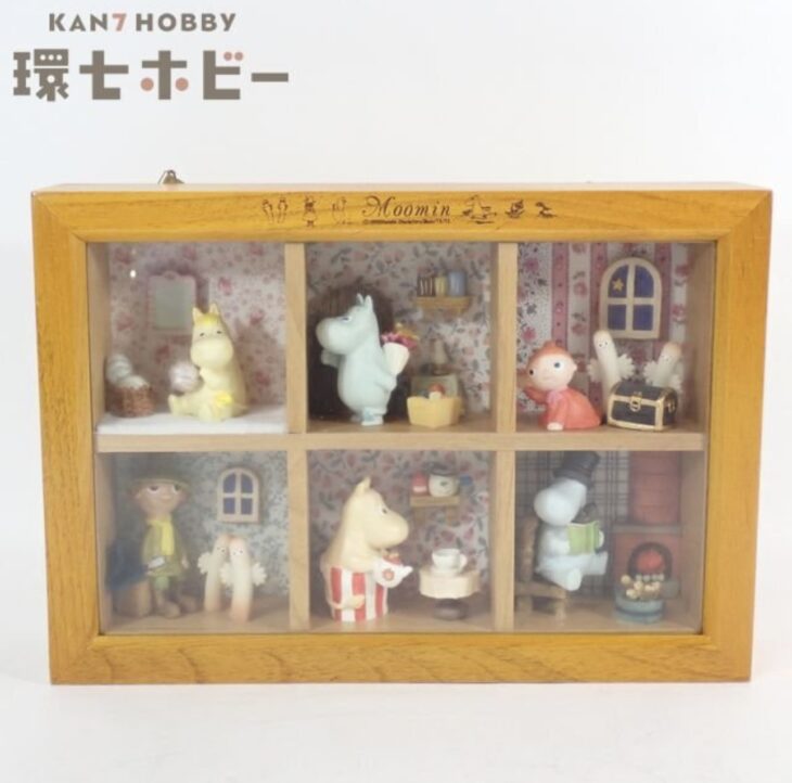 ベネリック ムーミン ムーミン一家と仲間たち ドールハウス 壁掛け 置物