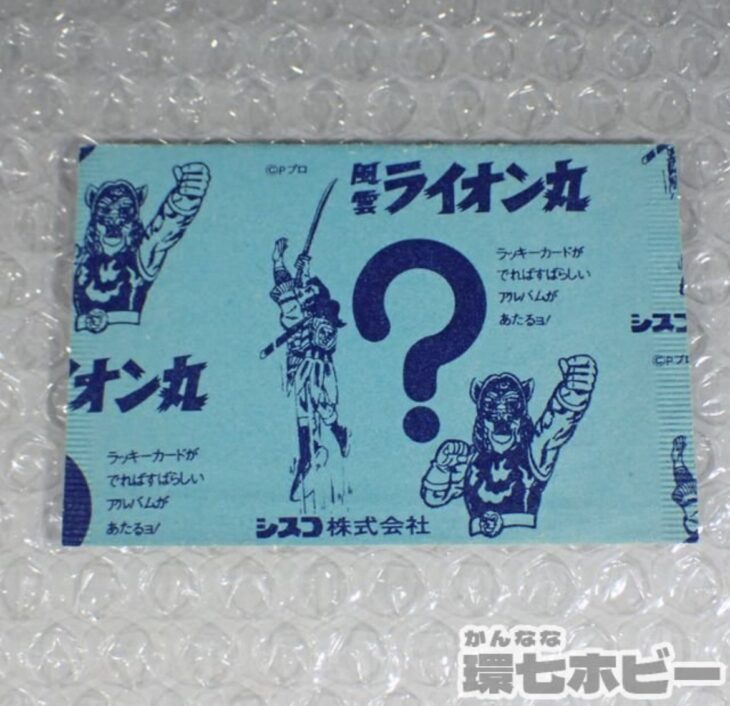 未開封 シスコ 風雲ライオン丸 カード