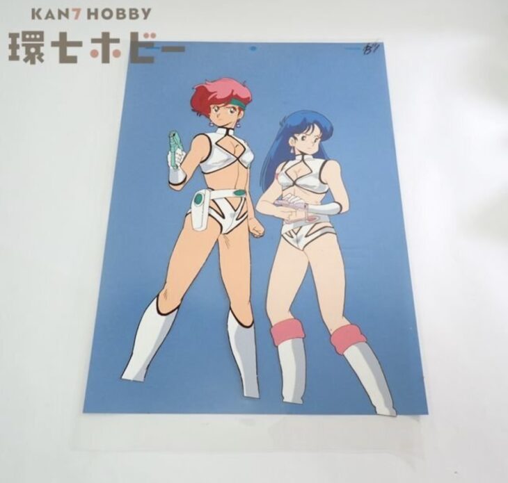 ダーティペア ケイ ユリ 全身 セル画