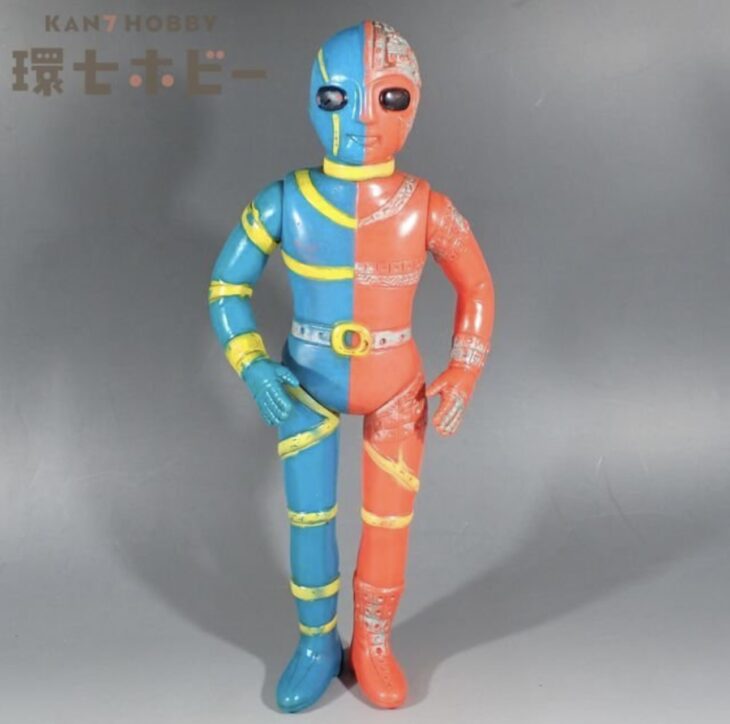 当時物 タカトク キカイダー ソフビ