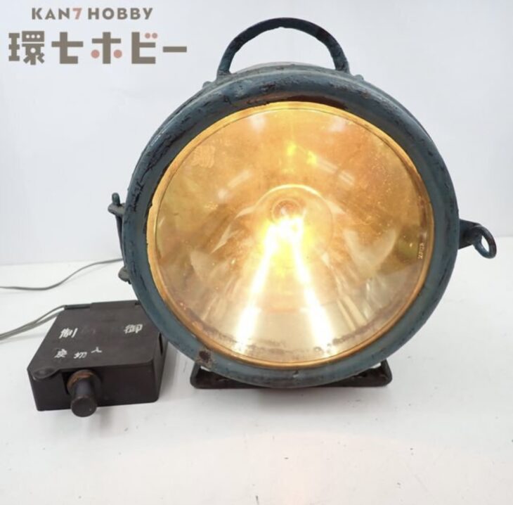 丸窓電モハ5250形 上田交通別所線 旧車両 実使用 ヘッドランプ+制御ボックス ライト