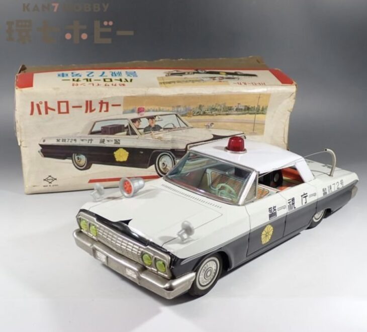 寺井商店 ダイヤ シボレー 警視庁 パトロールカー フリクションカー 日本製 ブリキ