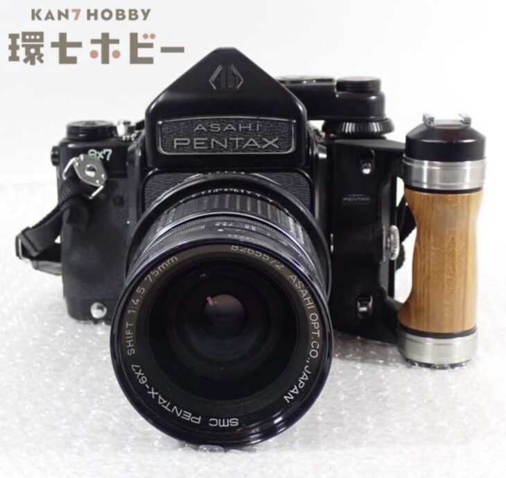 アサヒ ペンタックス6×7 一眼レフカメラ 1:4.5 75mm レンズ