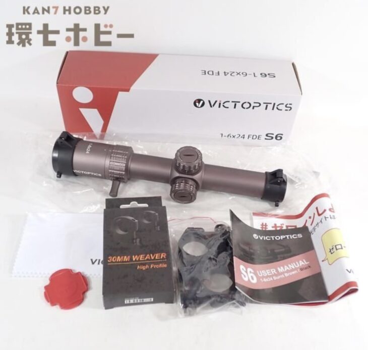 ベクターオプティクス ライフルスコープ 1-6×24 FDE S6
