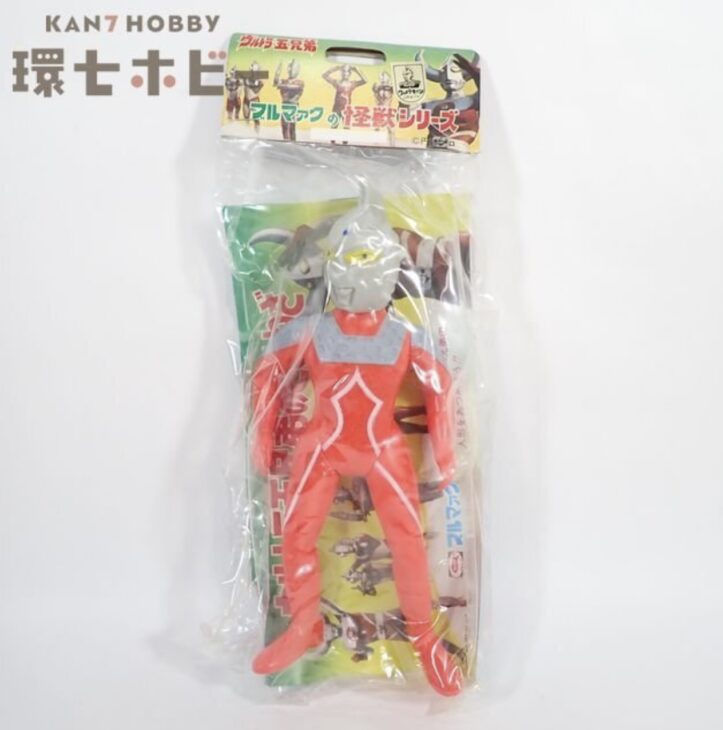 【未開封】ブルマァク 怪獣シリーズ ウルトラマン ソフビ フィギュア 昭和レトロ 未開封 ブルマァク ウルトラ五兄弟 ブルマァクの怪獣シリーズ