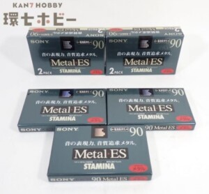 新品未使用 SONY ソニー METAL-ES 90 STAMINA メタルポジション カセットテープ 5本セット