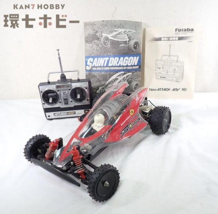 タミヤ 1/10 セイントドラゴン2WD プロポ フタバ FP-T2NBA ラジコン 電動RC