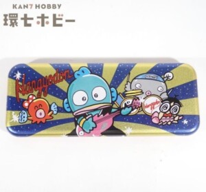 当時物 サンリオ ハンギョドン バンド 缶ペンケース