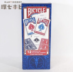 新品未開封 バイスクル BICYCLE トランプ 12デックデックセット 手品