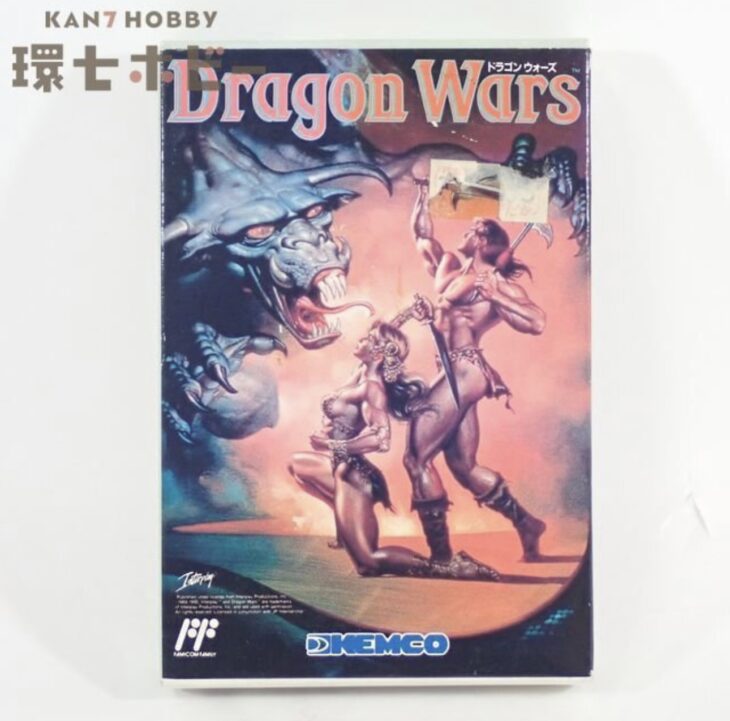 FC コトブキシステム ドラゴンウォーズ 箱・説明書・ハガキ・マップ有 ファミコン ソフト