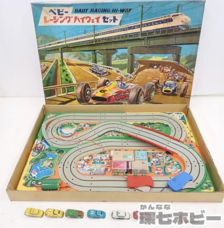 野村トーイ ベビーレーシング ハイウェイセット スロットカー