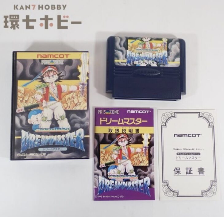 FC ナムコ ドリームマスター 箱・説明書有 ファミコン ソフト