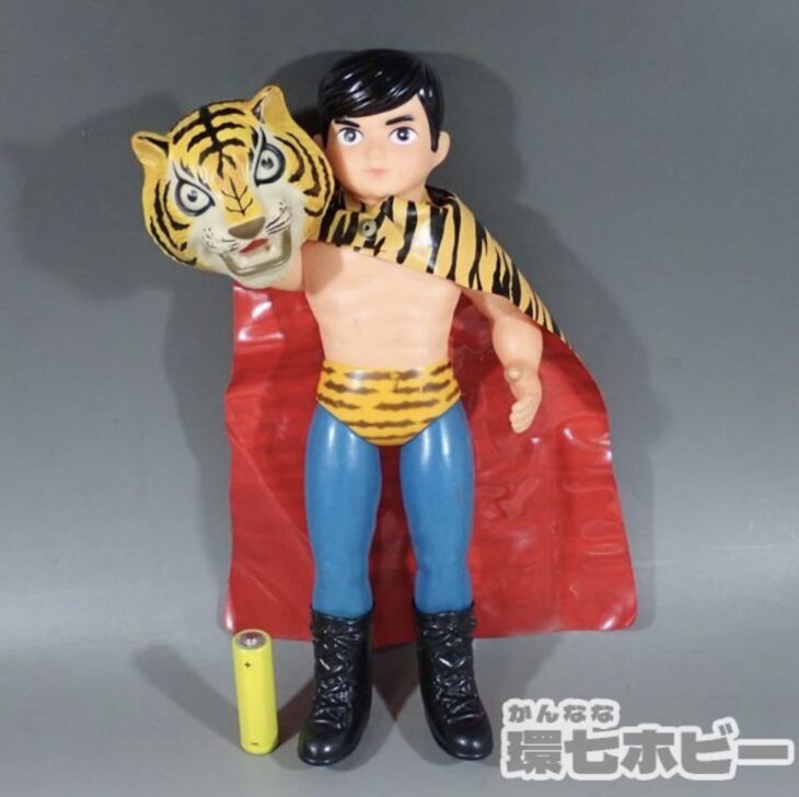 中嶋製作所 タイガーマスク 面取れソフビ