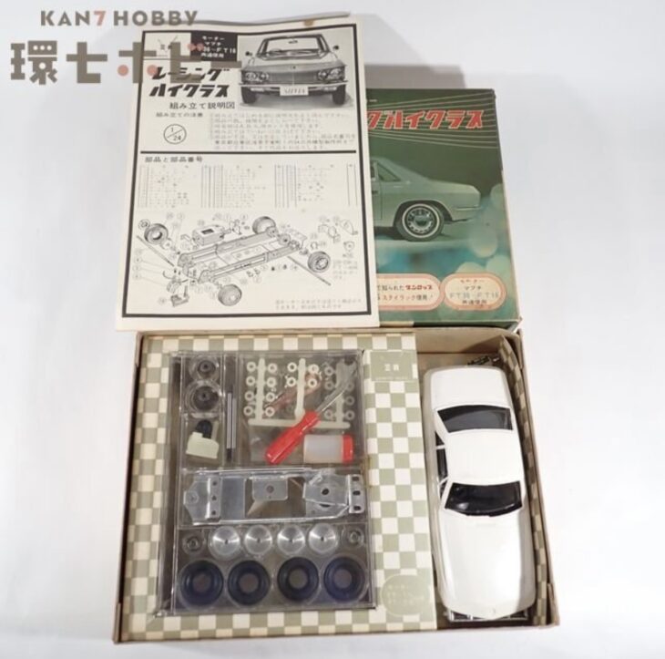 未組立 三共 1/24 ニッサン シルビア スロットカー プラモデル