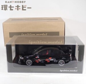 イグニッションモデル 1/18 三菱ランサーエボリューションX CZ4A ブラックメタリック ミニカー