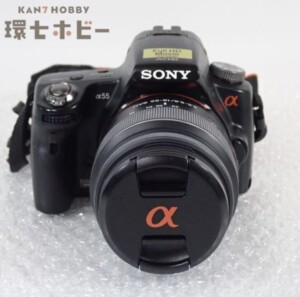 ソニー SONY SLT-A55V カメラ SAL1855 DT3.5-5.6/18-55SAM レンズ