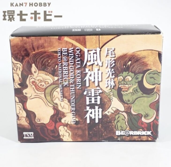 メディコムトイ 尾形光琳 風神雷神 ベアブリック BE@RBRICK