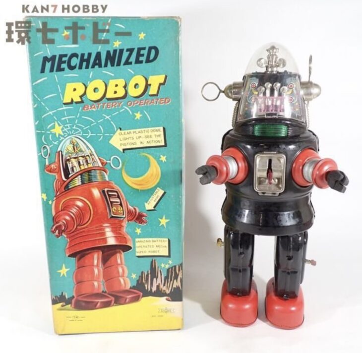 当時物 オリジナル品 野村トーイ メカナイズド ロボット ジャンク