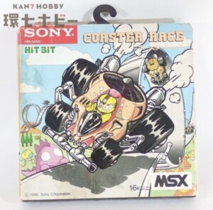 MSX ソニー HBS-G050C コースターレース ゲームソフト