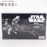 新品未開封 バンダイ スター・ウォーズ S.H.Figuarts スカウト・トルーパー&スピーダー・バイク フィギュア