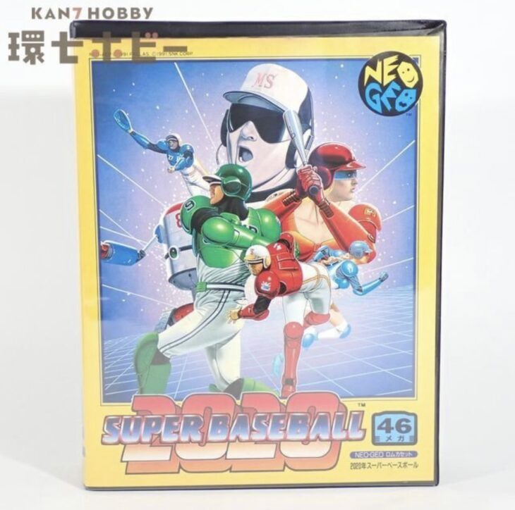 NG SNK 2020 スーパーベースボール ネオジオ ROM 箱・説明書付き