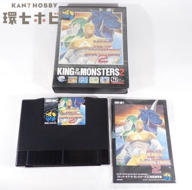 NG SNK キング・オブ・ザ・モンスターズ2 ネオジオ ROM 箱・説明書有り