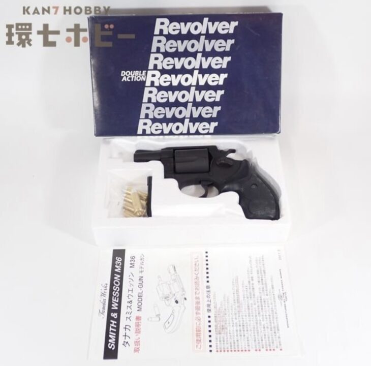 タナカワークス S&W M36 スミス&ウェッソン カートリッジ付属 モデルガン