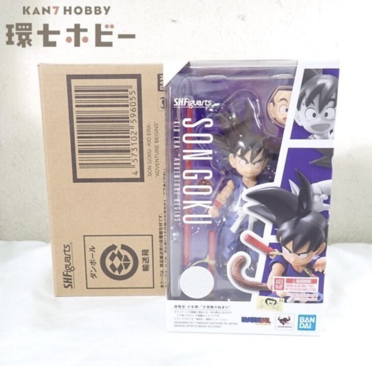 未開封 バンダイ ドラゴンボール S.H.Figuarts 孫悟空 少年期 大冒険の始まり フィギュア