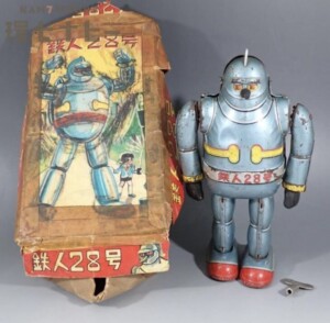野村トーイ 鉄人28号 No.1 日本製 ブリキ ジャンク