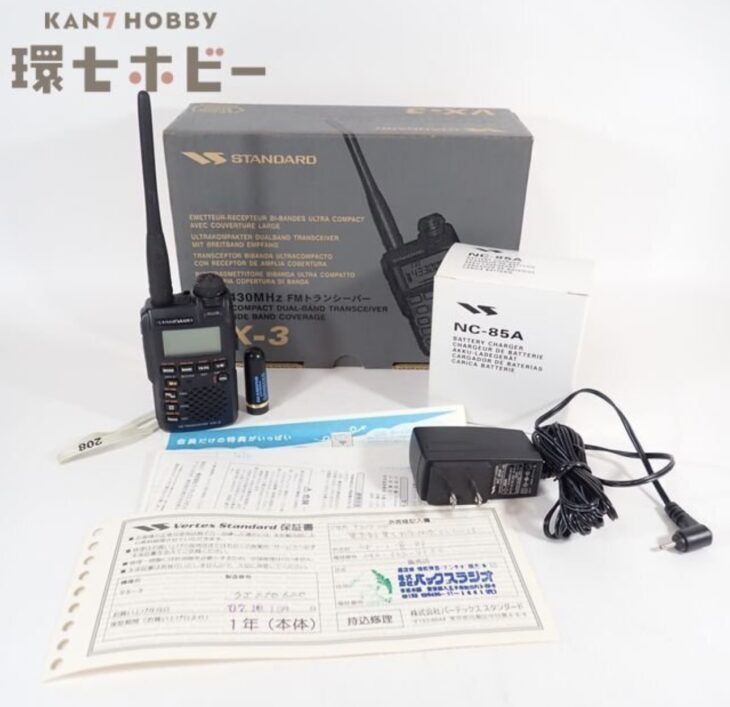 スタンダード VX-3 144/430MHz FMトランシーバー