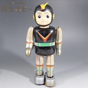 バンダイ 宇宙エース ブリキ ゼンマイ 歩行人形 日本製 ジャンク