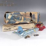 浅草玩具 ATD フライング 鉄人28号 日本製 ブリキ ジャンク