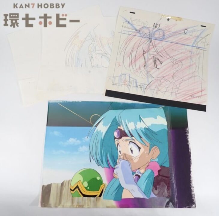 覇王大系リューナイト パッフィー・パフリシア セル画 動画