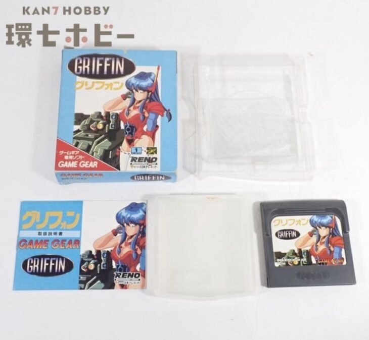 GG 日本テレネット ゲームギア グリフィン 箱・説明書付 ゲームソフト