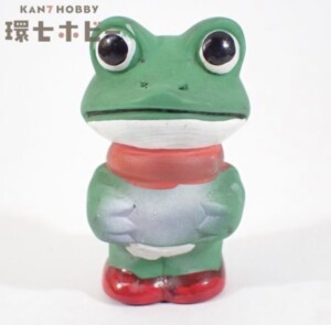 木馬座 ケロヨン 指人形 ソフビ