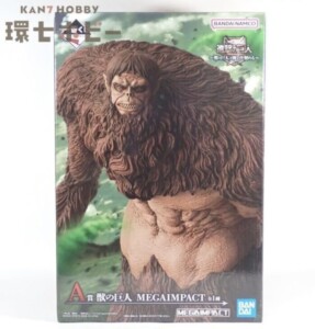 新品未開封 バンダイ 進撃の巨人 一番くじ A賞 獣の巨人 MEGAIMPACT フィギュア