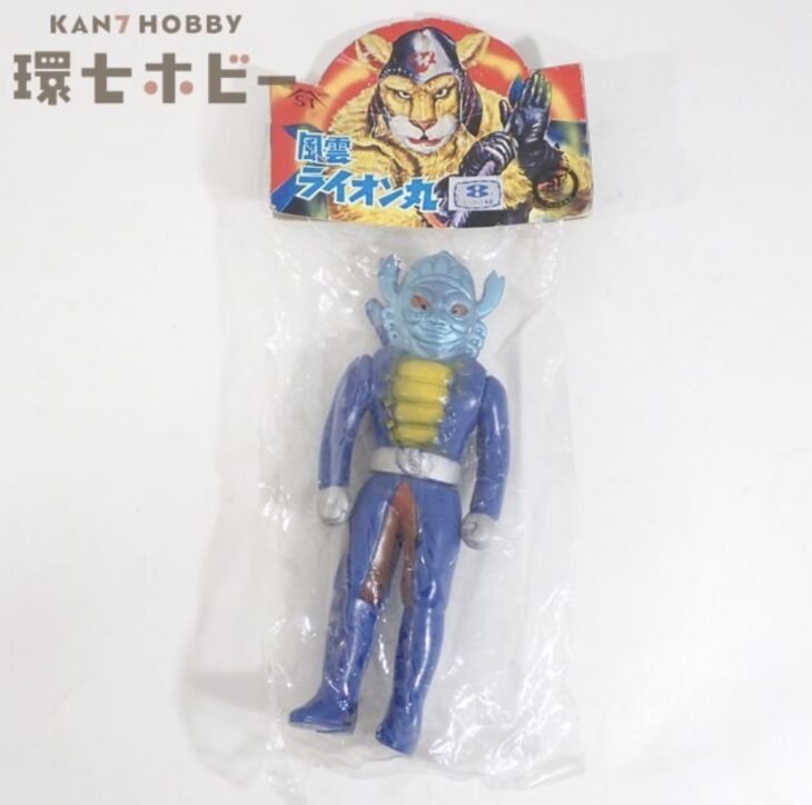 未開封 タケミ 風雲ライオン丸 地虫忍者 ソフビ