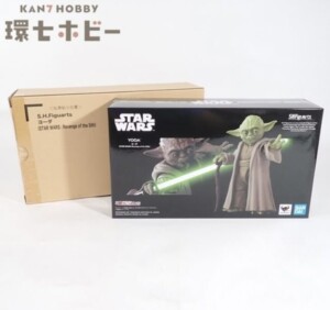 未開封 バンダイ スターウォーズ エピソード3/シスの復讐 S.H.Figuarts ヨーダ フィギュア