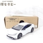 未使用 ディーラー純正 トヨタ プリウス 1/30 プラチナホワイトパールマイカ カラーサンプル ミニカー