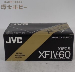 新品未開封 JCV XFIV-60 カセットテープ メタルポジション 10本セット 外箱付