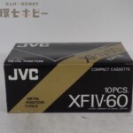 新品未開封 JCV XFIV-60 カセットテープ メタルポジション 10本セット 外箱付